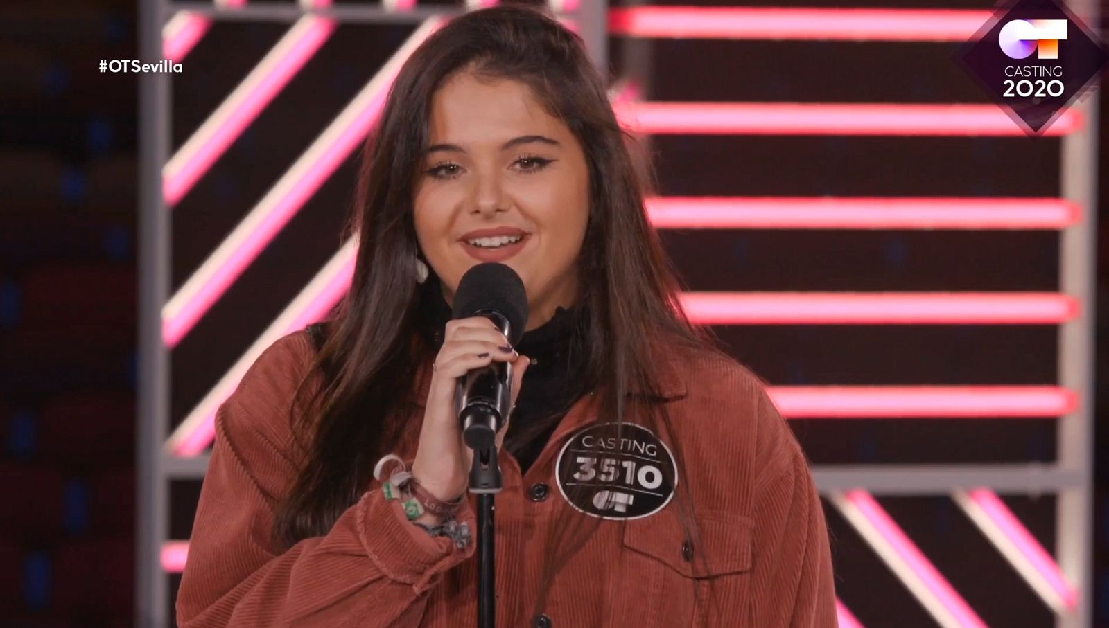 Imma cuenta su historia en la Fase 2 del casting OT 2020 en Sevilla