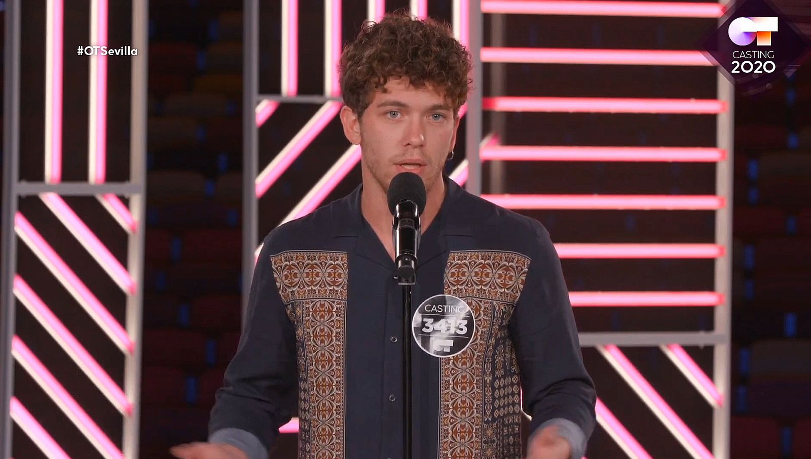 Jesús: "¡viva la mujer!" en la Fase 2 del casting OT 2020 en Sevilla