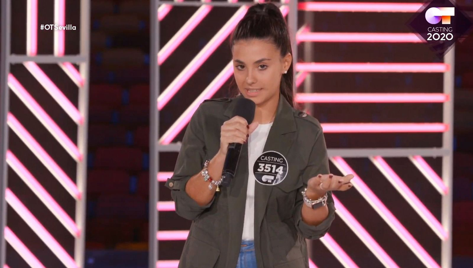 Tatiana ha sido una de las voces del día en la Fase 2 del casting OT 2020 en Sevilla