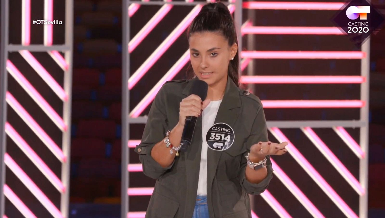 Tatiana ha sido una de las voces del día en la Fase 2 del casting OT 2020 en Sevilla