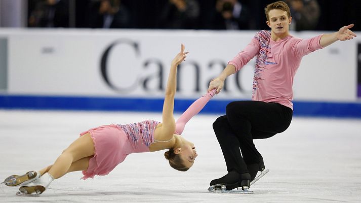 Patinaje sobre hielo - Skate Canadá. Programa corto parejas