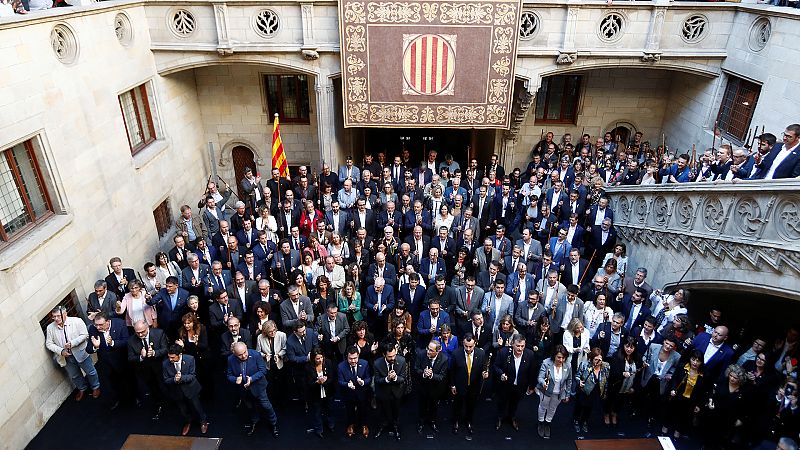 Torra, ante alcaldes independentistas: "El derecho a la autodeterminación ya no tiene camino de retorno"