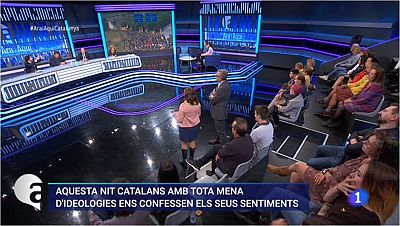 'Ara i Aqu' se centra el sentiment dels catalans.