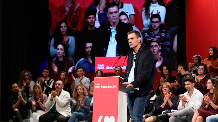 Informativo 24h - Sánchez asegura que afronta "en solitario" la situación en Cataluña y PP y Cs le piden que rompa con "sus aliados"