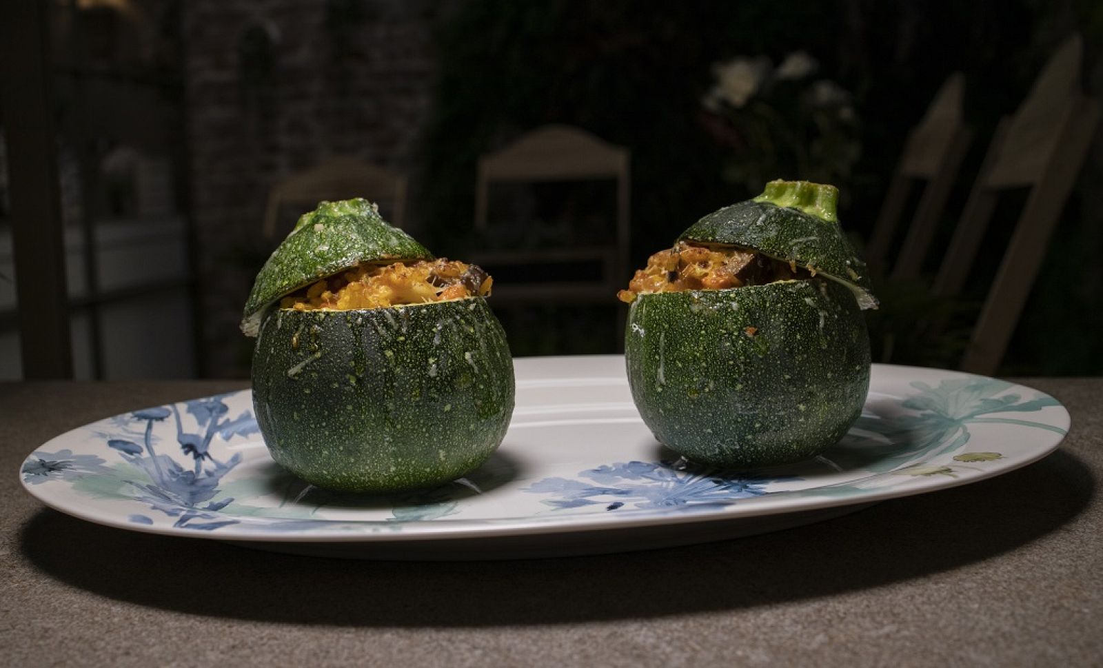 "Calabacín relleno" de Dani García 