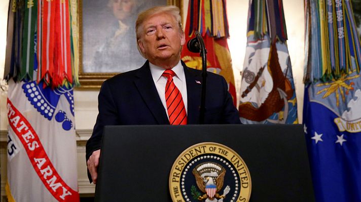 Telediario 1 - Trump anuncia la muerte del líder del Estado Islámico, Abu Bakr al-Baghdadi, en una operación en Siria