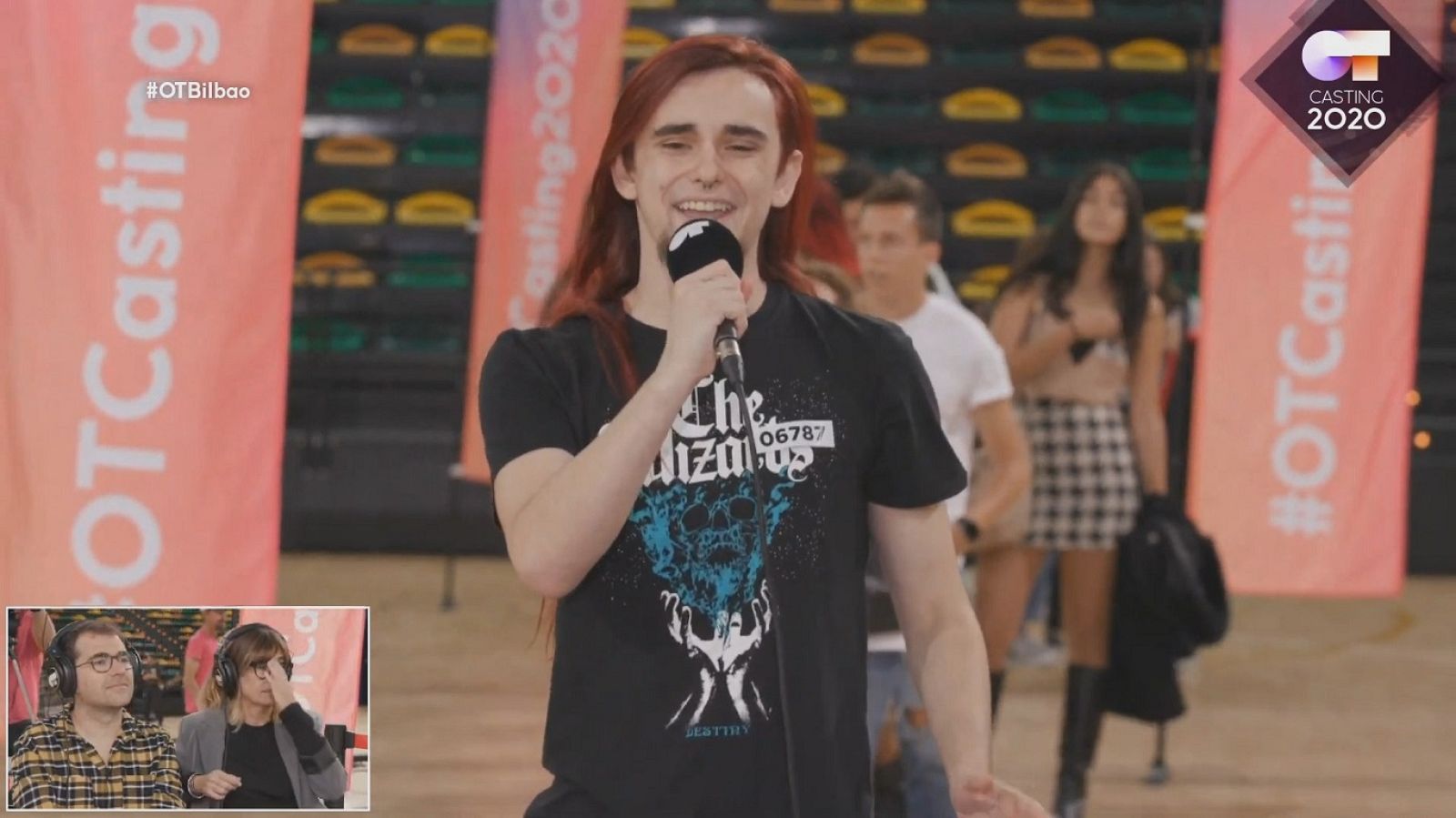 La versión más metal de 'Hijo de la luna' en la Fase 1 del casting OT 2020 en Bilbao