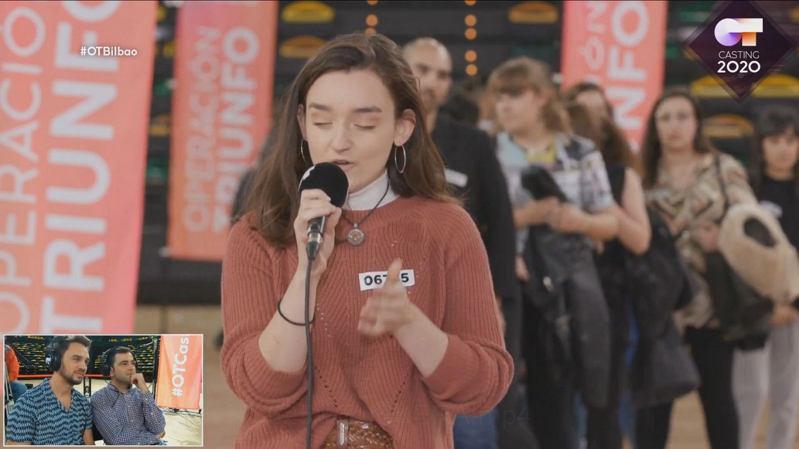 La música en euskera también ha estado presente en la Fase 1 del casting OT 2020 en Bilbao