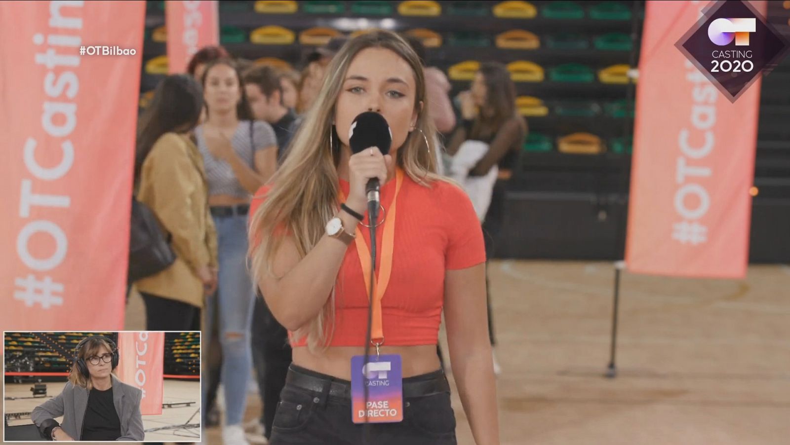 Esta chica canta "Wapo traquetero" de Nicki Nicole en la Fase 1 del casting OT 2020 en Bilbao