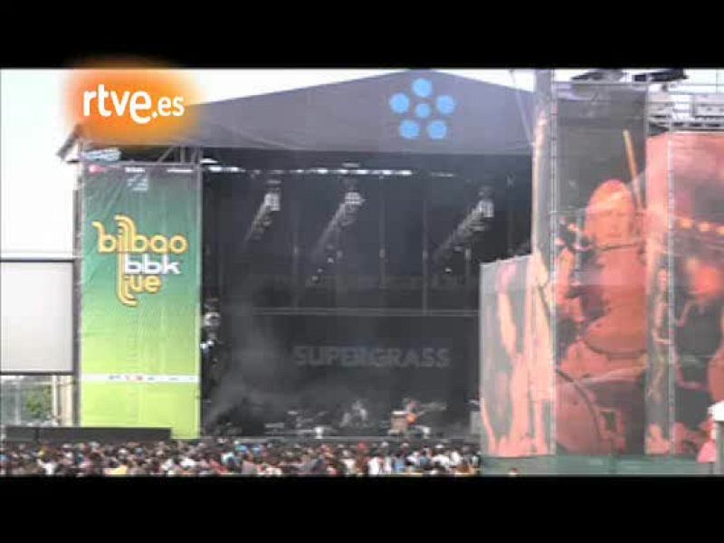 Supergrass en Bilbao BBK Live 2009