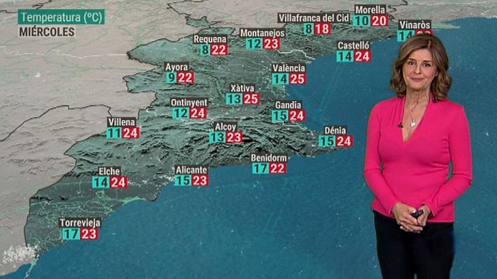 L'informatiu - Comunitat Valenciana - El tiempo en la Comunidad Valenciana - 29/10/19