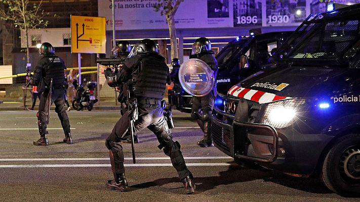 - Los Mossos someterán a una auditoría interna su actuación en los disturbios tras la sentencia del 'procés'