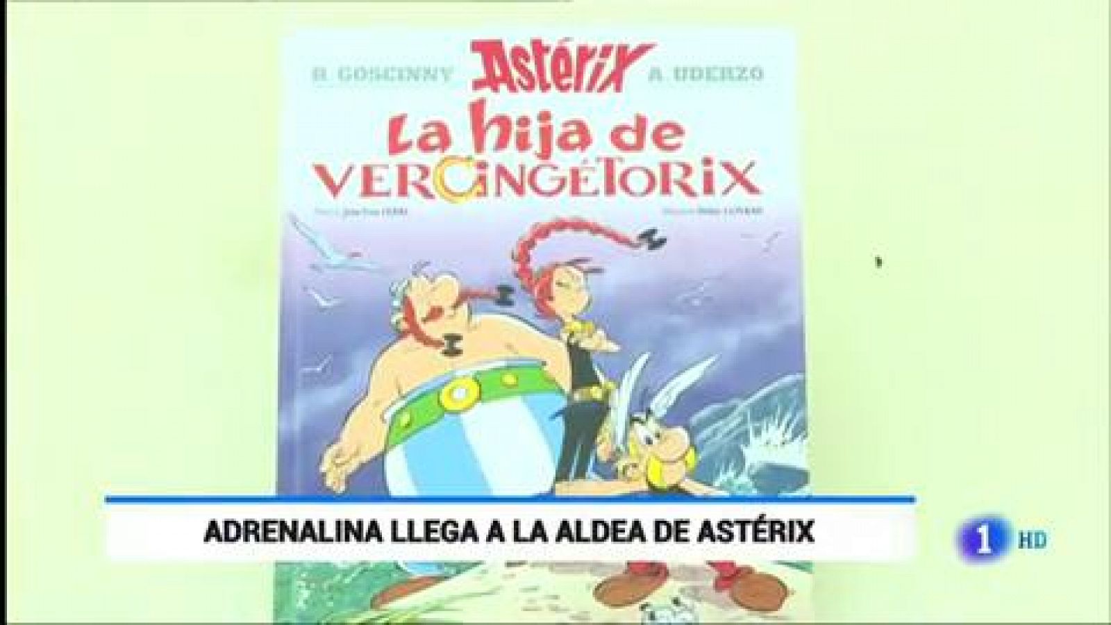 Jean-Yves Ferri y Didier Conrad han presentado el nuevo Astérix en Barcelona