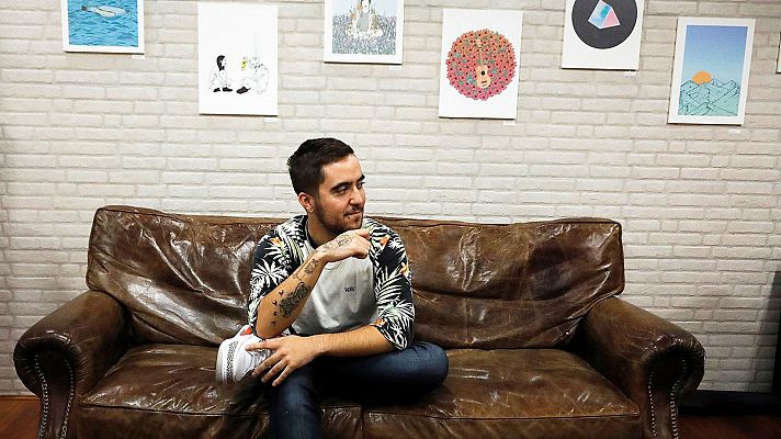 Telediario 1 - El cantante sevillano Beret lanza su primer disco