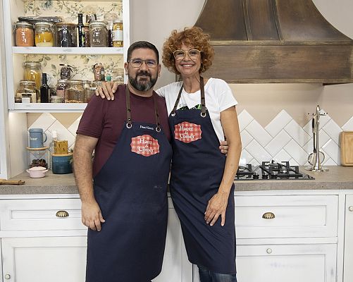 La actriz y presentadora Esther Arroyo, en "Hacer de comer"