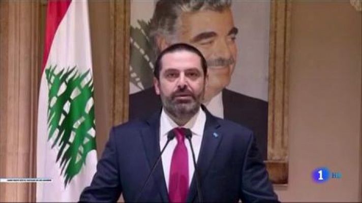 Dimite el primer ministro libanés, Saad Hariri