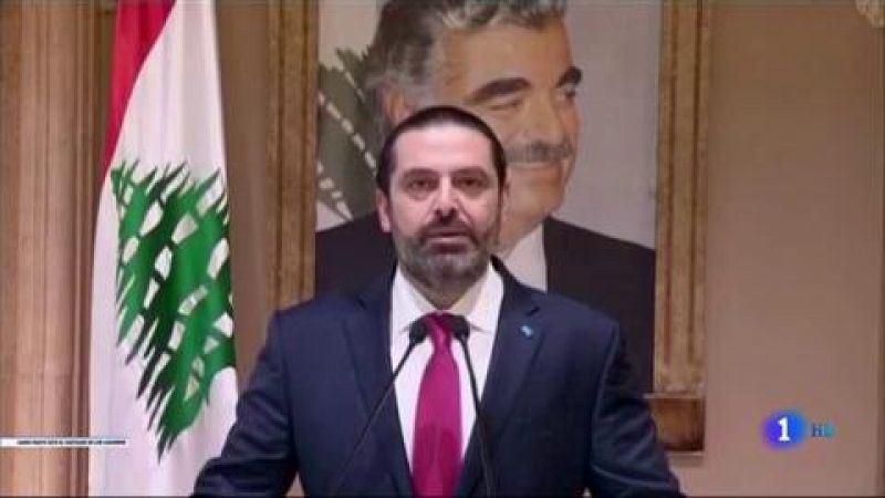 Dimite el primer ministro libanés, Saad Hariri
