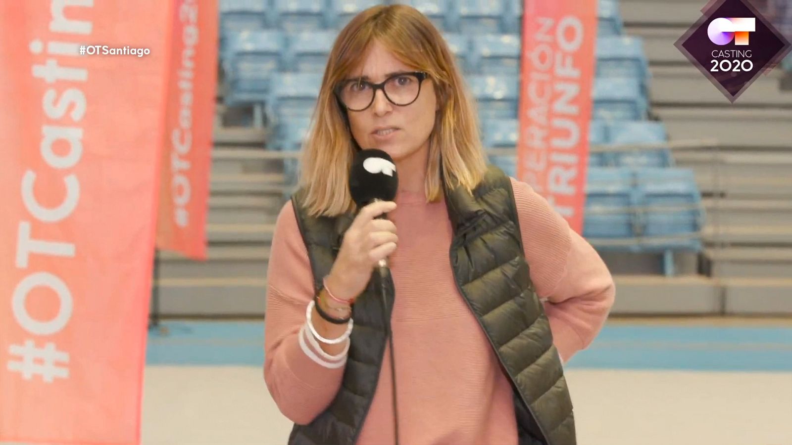 Despedida de Noemí Galera de la fase 1 del casting OT 2020 en Santiago de Compostela