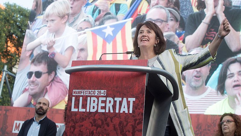 Sociedad Civil Catalana denuncia a la presidenta de la ANC por apología de la violencia