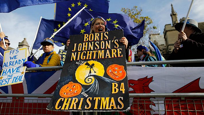 Telediario 1 - Las elecciones en el Reino Unido, marcadas por el 'Brexit'