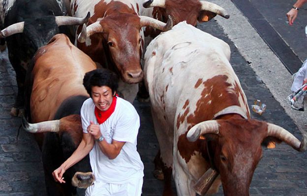 San Fermín - Dos heridos graves en San Fermín