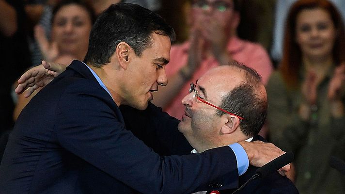 Telediario 1 - Polémica en torno al programa del PSOE