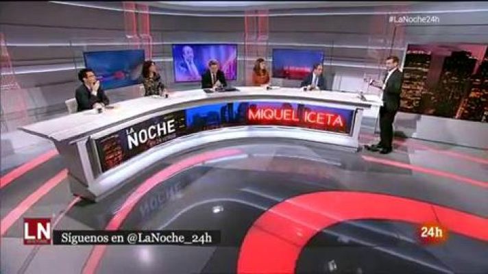 La noche en 24h - Iceta resta importancia al revuelo generado por los cambios en el borrador del programa
