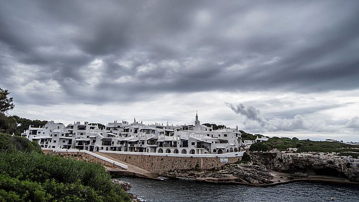 Lluvia en Galicia, Cantábrico y Baleares; nubes en el resto del país