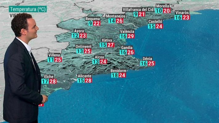L'informatiu - Comunitat Valenciana - El tiempo en la Comunidad Valenciana - 31/10/19