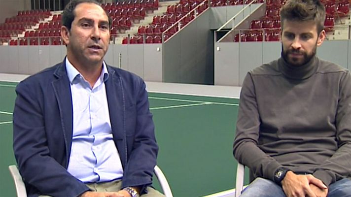 Gerard Piqué y Albert Costa analizan las claves de la nueva Copa Davis en Teledeporte