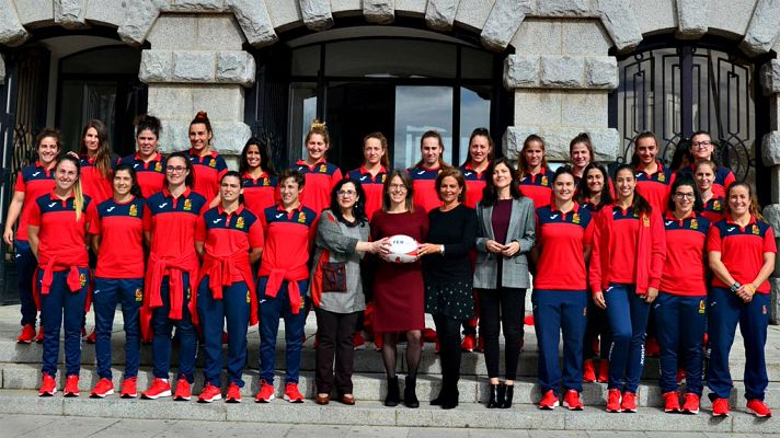 Telediario 1 - Partido del año para las leonas del rugby español