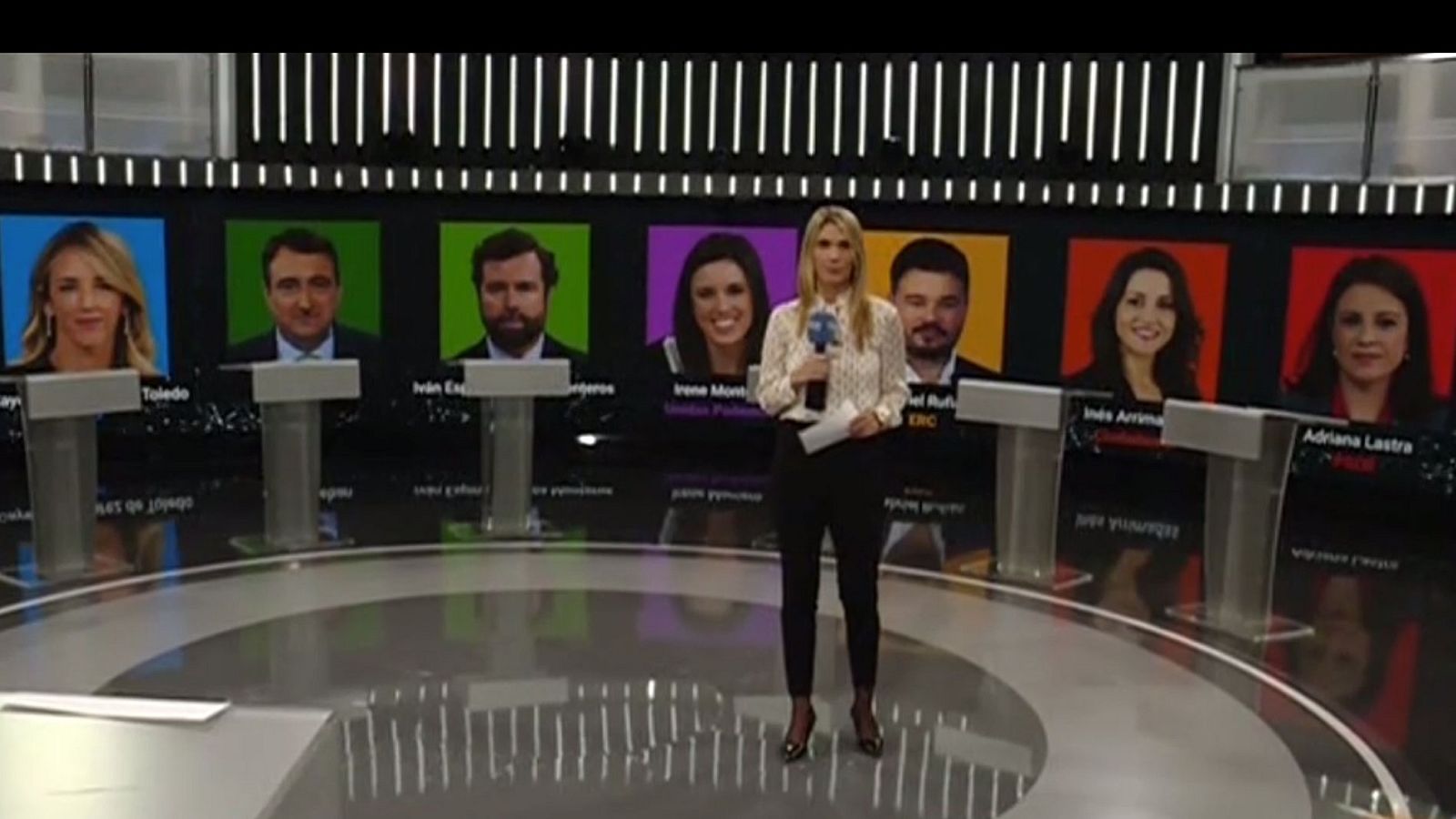 Todo listo para el debate entre los siete portavoces parlamentarios en RTVE.es