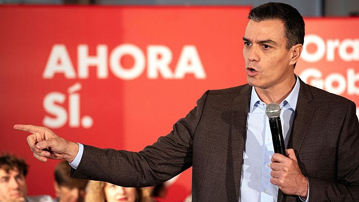 Telediario 1 - Sánchez descarta la "gran coalición" con el PP y pide a Iglesias que aclare si "volverá a bloquear"