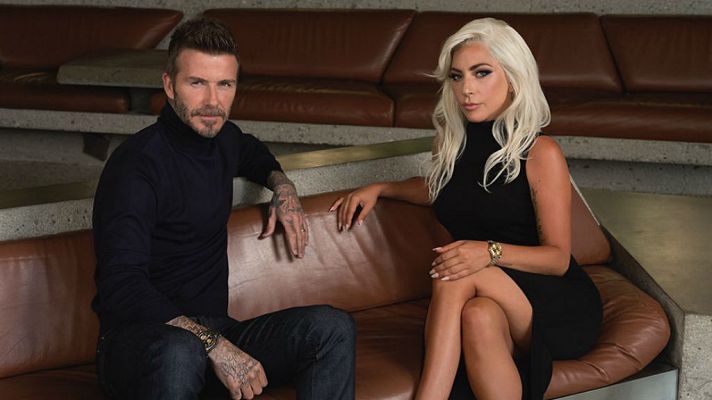 El día que David Beckham conoció a Lady Gaga