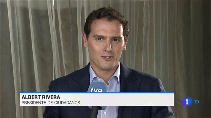 Telediario 1 - Debate a siete en TVE: Los consejos del 'jefe' y compañeros a los candidatos