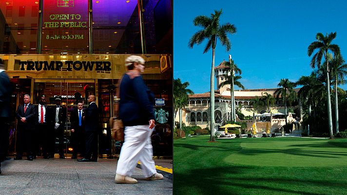 Trump cambia su residencia oficial de Nueva York a Florida