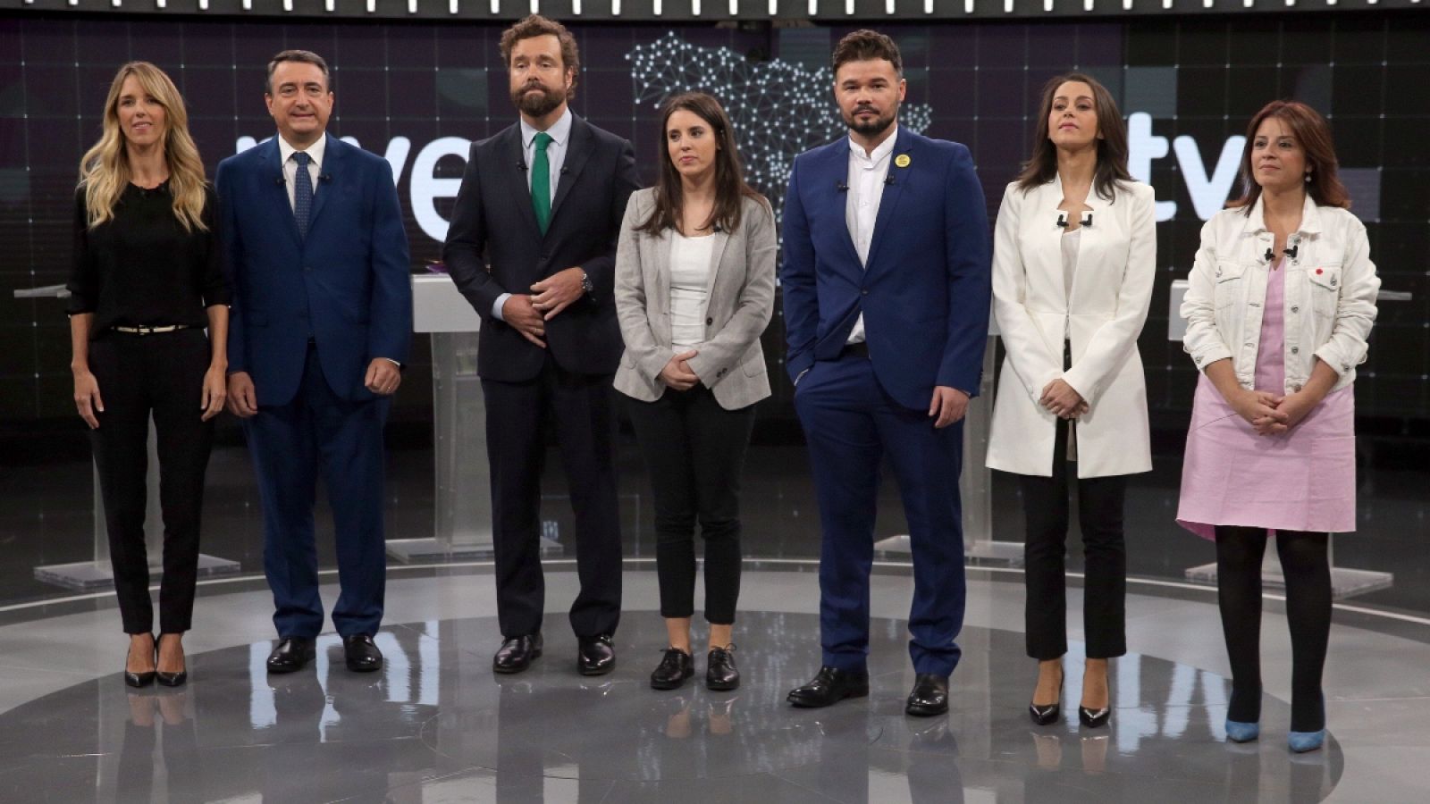 Los portavoces parlamentarios resumen sus propuestas en el 'minuto de oro' del Debate a 7