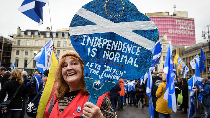 El independentismo escocés demanda un nuevo referéndum en 2020