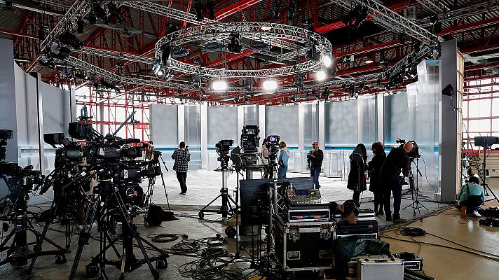 Telediario 1 - El Pabellón de Cristal acogerá el debate a cinco en RTVE
