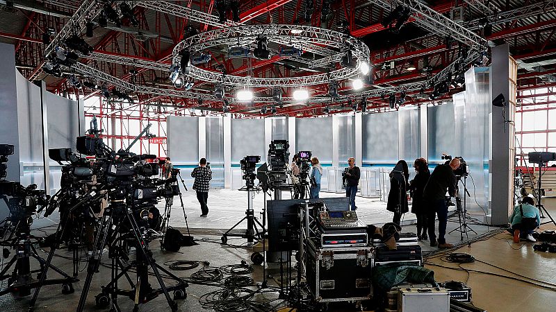 El Pabellón de Cristal de Madrid, escenario del debate a cinco en RTVE