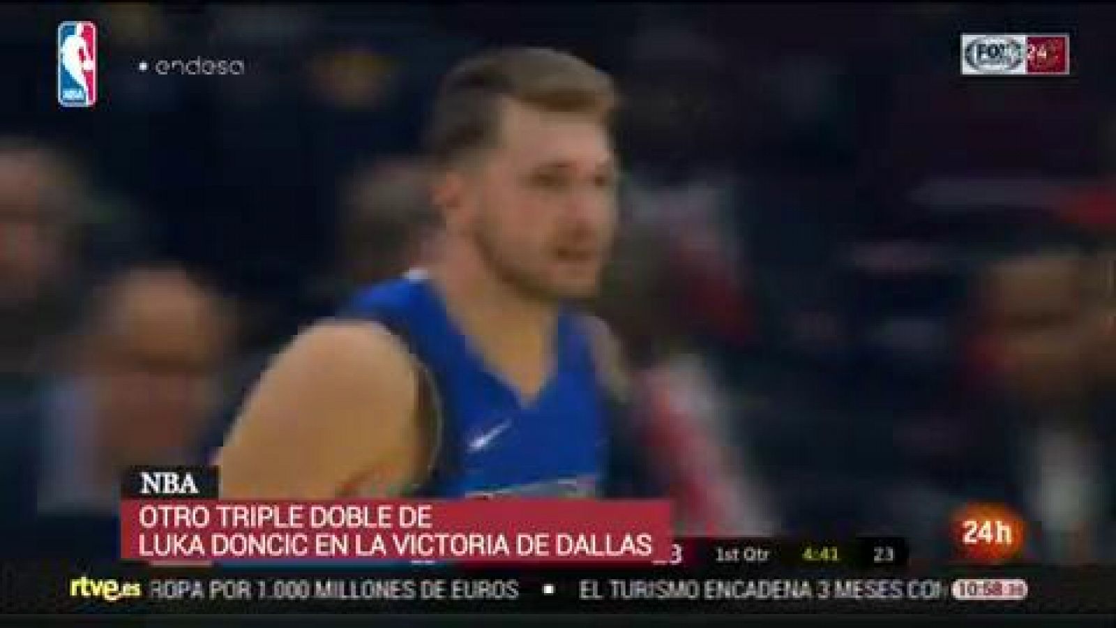 Doncic y James vuelven a destacar con sendos 'triples-dobles'