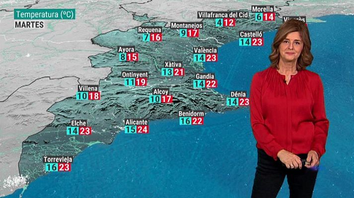 L'informatiu - Comunitat Valenciana - El tiempo en la Comunidad Valenciana - 04/11/19
