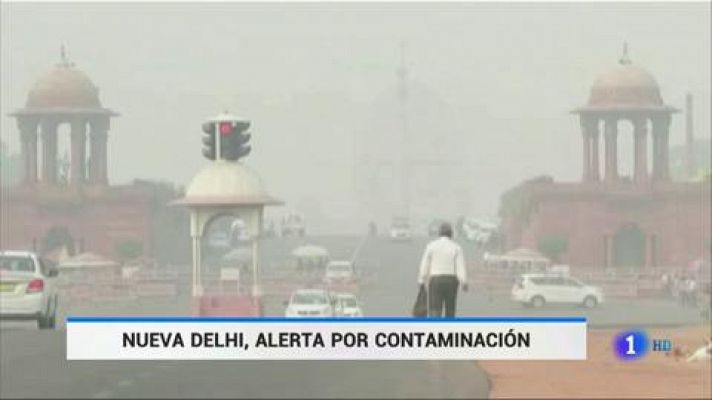 Emergencia sanitaria en Nueva Delhi por la contaminación