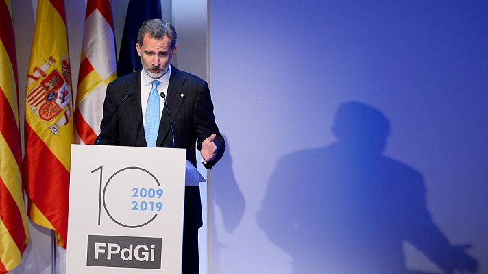 Informativo 24h - El Rey, sobre Cataluña: "No pueden tener cabida ni la violencia, ni la intolerancia ni el menosprecio a los derechos de otros"