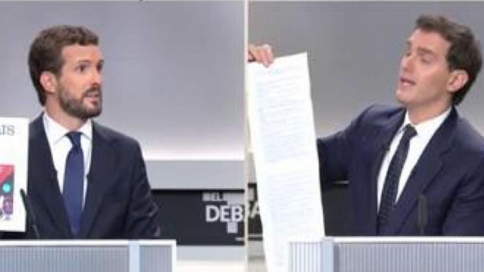 Casado y Rivera se enzarzan por Cataluña: "No se equivoque de adversario"