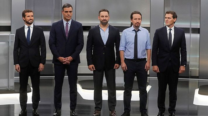 Especiales informativos - Debate a cinco