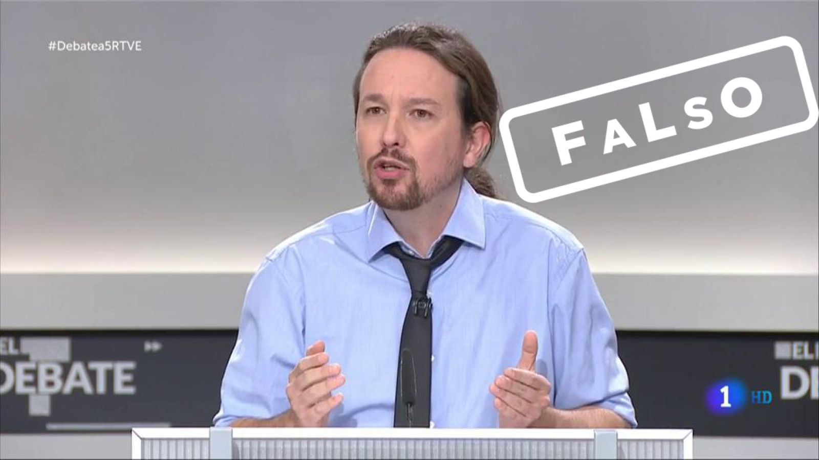 Pablo Iglesias: "La Constitución dice que las pensiones se tienen que actualizar de acuerdo al IPC" - Falso, por Verifica RTVE