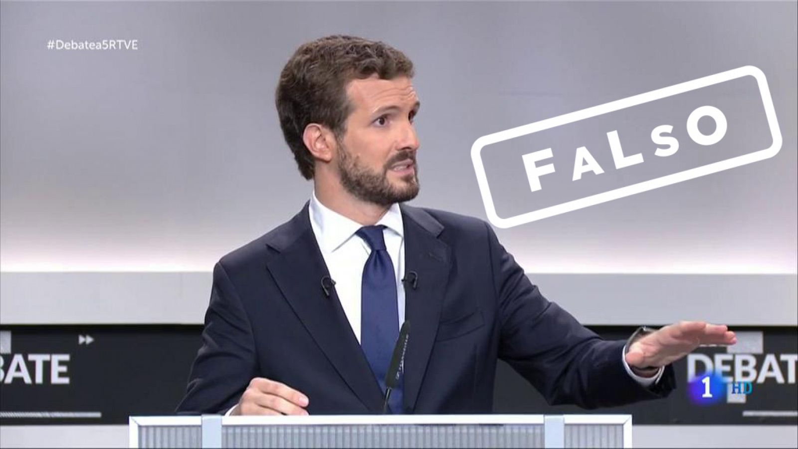 Casado: "Todos los partidos quisieron derogar la prisión permanente revisable" FALSO, por Verifica RTVE