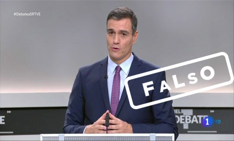Sánchez: "Desde el tercer trimestre del año 2018 hemos creado en torno a 530.000 puestos de trabajo". Falso, por Verifica RTVE