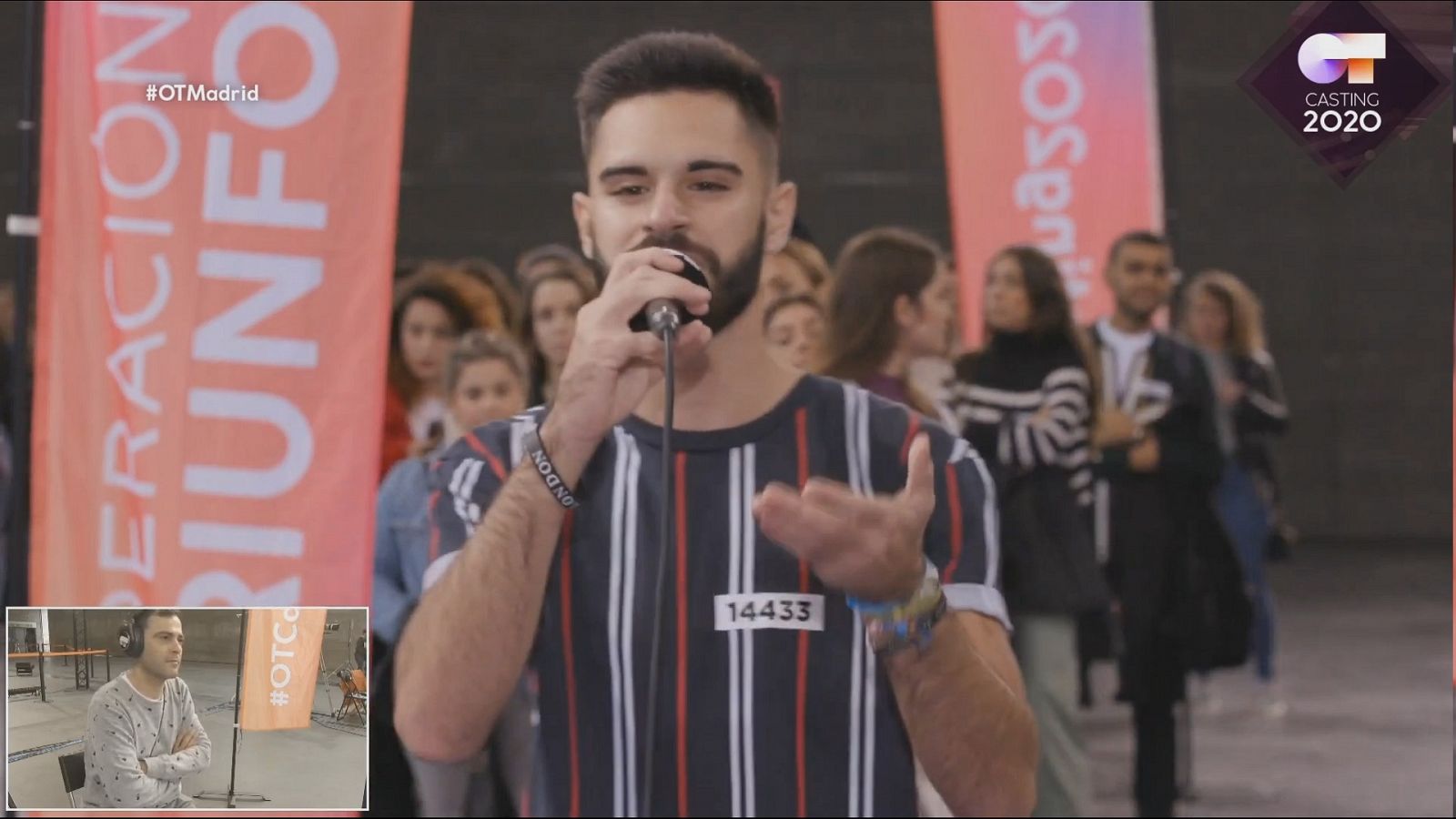 Así ha reaccionado en la Fase 1 del casting OT 2020 en Madrid